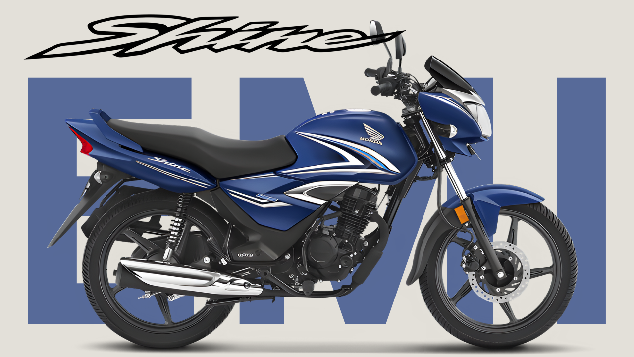 1000036317 Honda Shine EMI Calculator
