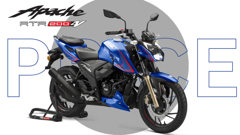 1000036840 TVS Apache RTR 200 4V On Road Price In Mumbai