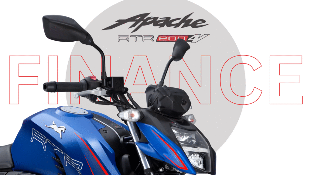 1000036841 TVS Apache RTR 200 4V Down Payment And EMI